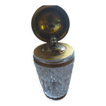 Briquet de table 1950 / 1960 cristal et bronze