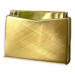Briquet de table vintage en métal conçu par sigvard bernadotte Briquet de table vintage en métal conçu par sigvard bernadotte