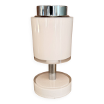 Briquet de table vintage sarome japon en plastique blanc