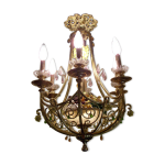 Bronze chandelier