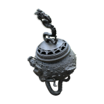 Brle parfum en bronze chinois
