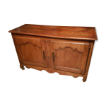 Buffet 18me louis xv campagnard en merisier