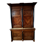 Buffet 2 corps avec demi colonnes anneles style empire