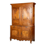 Buffet 2 corps louis xv poque xixe travail provenale