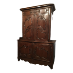 Buffet 2 corps louis xv lorraine poque xviii