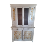 Buffet 2 corps parisien en sapin anne 50