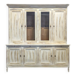 Buffet 2 corps de style louis xvi patin