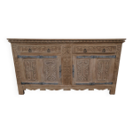 Buffet 2 portes dcors style gothique