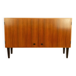 Buffet � 2 portes de la marque tepe, en noyer, mod�le vintage des ann�es 60