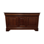 Buffet 3 portes bois massif style louis philippe