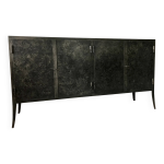 Buffet en acier forg noir