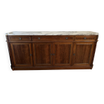 Buffet ancien en chne massif