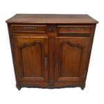 Buffet ancien louis xv en bois massif