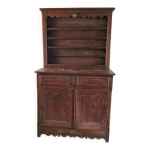 Buffet ancien vaisselier rustique en sapin
