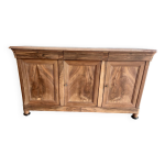 Buffet bahut enfilade en noyer brut Buffet bahut enfilade en noyer brut