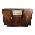 Buffet bas art deco en noyer circa 1930 / 1940