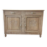 Buffet bas chne massif