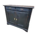 Buffet bas dbut xxme bois peint