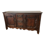 Buffet bas lorrain style louis xv chene massif xixme