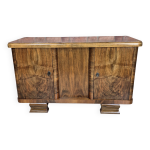 Buffet bas en noyer art d�co