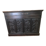 Buffet bas style gothique epoque louis xiii