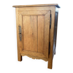 Buffet bas vintage en chêne massif ancien Buffet bas vintage en chêne massif ancien