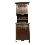 Buffet cabinet provençal de style louis xv en chêne vers 1850 Buffet cabinet provençal de style louis xv en chêne vers 1850