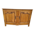 Buffet de campagne normande style louis xvi, en chne massif france