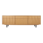 Buffet en chne, design scandinave