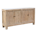 Buffet chinois en orme naturel