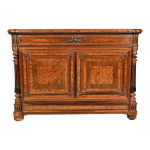 Buffet, commode en loupe d amboine et palissandre, style louis xvi 2me partie du xixme