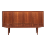 Buffet danois vintage en teck par ew bach pour sejling skabe 1960 - avec 4 portes et 4 tiroirs