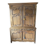 Buffet deux corps ancien sculpt - style louis xv / rgence