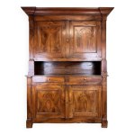 Buffet deux corps poque empire noyer et chene
