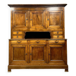 Buffet a deux corps poque louis philippe en chne massif vers 1830