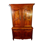 Buffet deux corps d'poque transition louis xv / xvi
