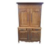 Buffet deux corps en merisier