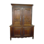 Buffet deux corps nantais style louis xv