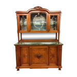Buffet a deux corps style louis xvi