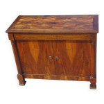 Buffet empire, remarquable plateau en marqueterie