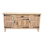 Buffet enfilade brutaliste style art dco 210cm xixme
