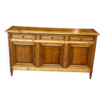 Buffet enfilade en chne massif louis xvi chne dor satin 185cm