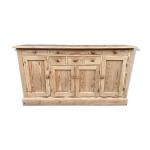 Buffet enfilade en pin naturel scandinave à 4 portes et 6 tiroirs. Buffet enfilade en pin naturel scandinave à 4 portes et 6 tiroirs.