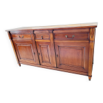 Buffet enfilade style directoire merisier
