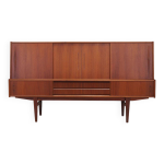 Buffet haut danois en teck, ann�es 1970