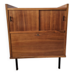 Buffet haut / meuble de bureau en teck