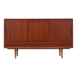 Buffet haut en teck, design danois, ann�es 1960, production : danemark