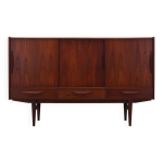 Buffet haut en teck, design danois, annes 1970, fabriqu par es mbler