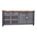Buffet industriel mtallique