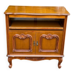 Buffet louis xv en bois meuble tv 2 portes